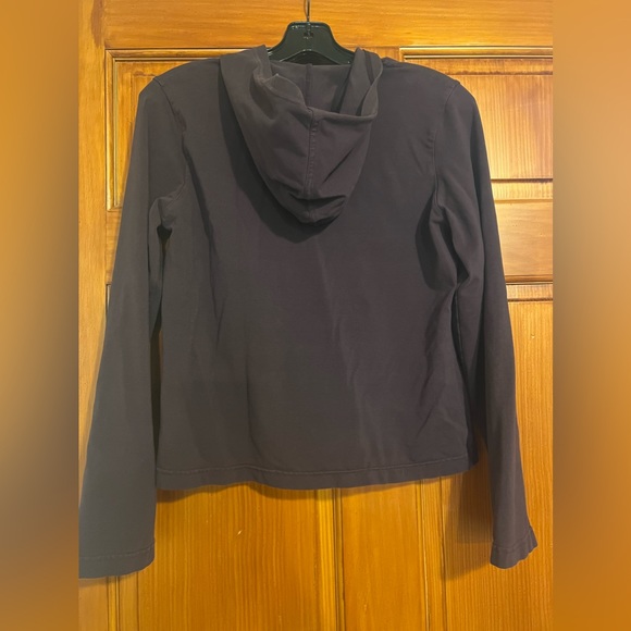 EUC Womens Medium Eggplant Zip Up - Picture 3 of 4